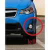 Front Bumper Light Covers  for Subaru XV 2016–2017 Fog Light Frames Trim Strips Decorative Strips Left or Right 1 Piece