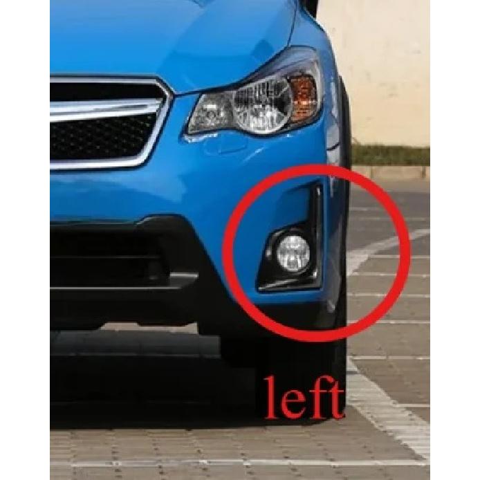 Front Bumper Light Covers  for Subaru XV 2016–2017 Fog Light Frames Trim Strips Decorative Strips Left or Right 1 Piece