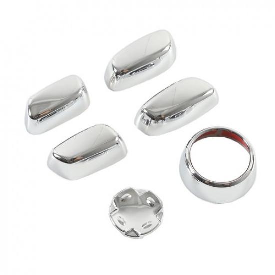 

Silver ABS Seat Adjust Handle Button Cover Trim Fit for Corvette C8 20-25