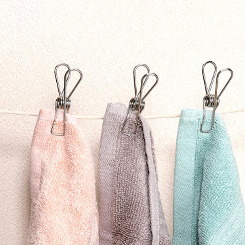 Stainless Steel Clips Spring Clips Drying And Storage Clips Sock Clips Sold In Packs Of 10
