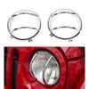 Steel Front Headlight Lamp Guard Protector Cover For Jeep Wrangler JL 2007-2017