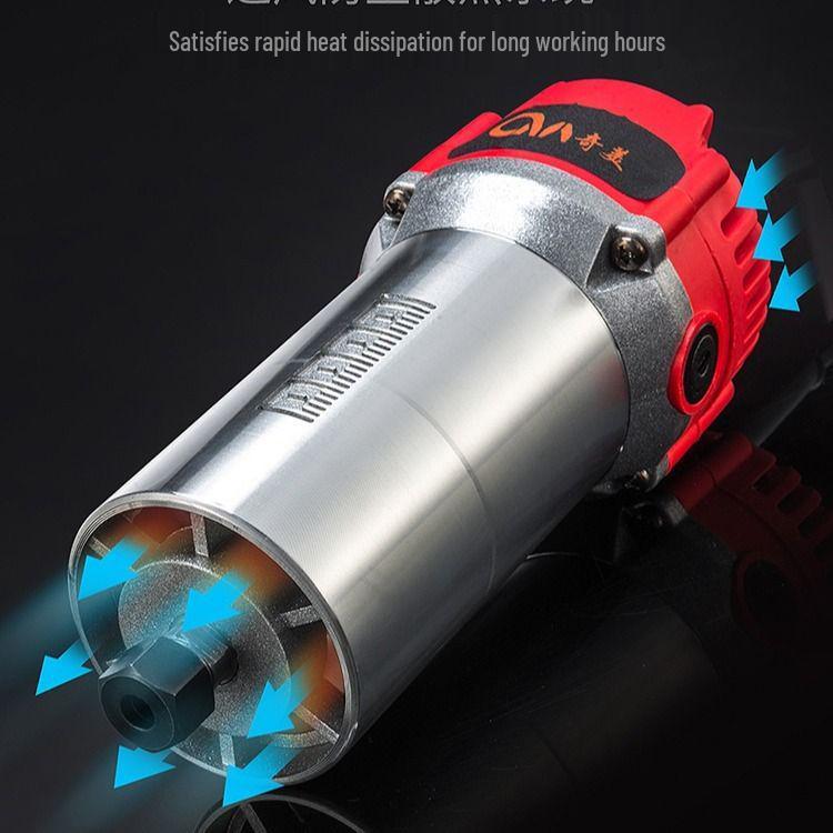 Industrial Grade Multifunctional Edge Trimmer Router for Woodworking and Engraving