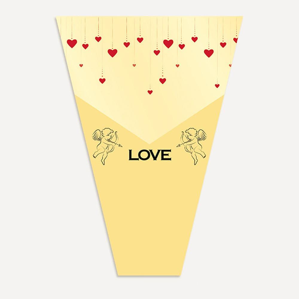 10 Pieces Transparent Flower Packaging Bags Waterproof Flower Arrangement Bags  520 Celebration