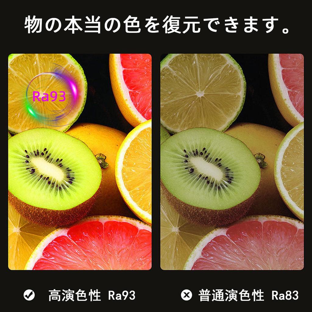 E26 Beam Bulb, 150W Equivalent, Daylight White, 6000K, Ra93, IndoorOutdoor Use, Rainproof and Moisture-Resistant, IP65, High Beam Type, PAR38, Wide