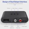 B21 Bluetooth-compatible 5.0 Audio Receiver U-Disk RCA 3.5mm AUX Jack Stereo Music Adapter