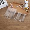 100Pcs Thicken Transparent Plastic Machine Seal Bags Clear Food Biscuit DIY Baking Cake Bag Decoration Gift Cookie Packing