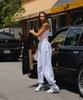 ERER Washed Jogger Pants White Melange