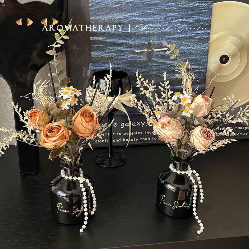 Роскошный безпламенный аромадиффузор: Долговечное комнатное цветочное украшение для дома и спальни Best-seller: Hilton