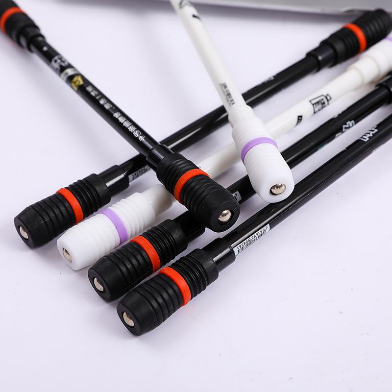 Spining Non Slip Coated Spinning Pen Anti-Skid Rolling Pen Office Stationery Toy