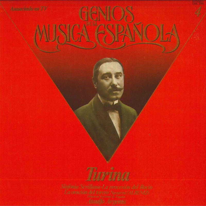 

LP Record TURINA - Sinfonía Sevillana GML2004 ZACOSA 1981 Japan Classical Used