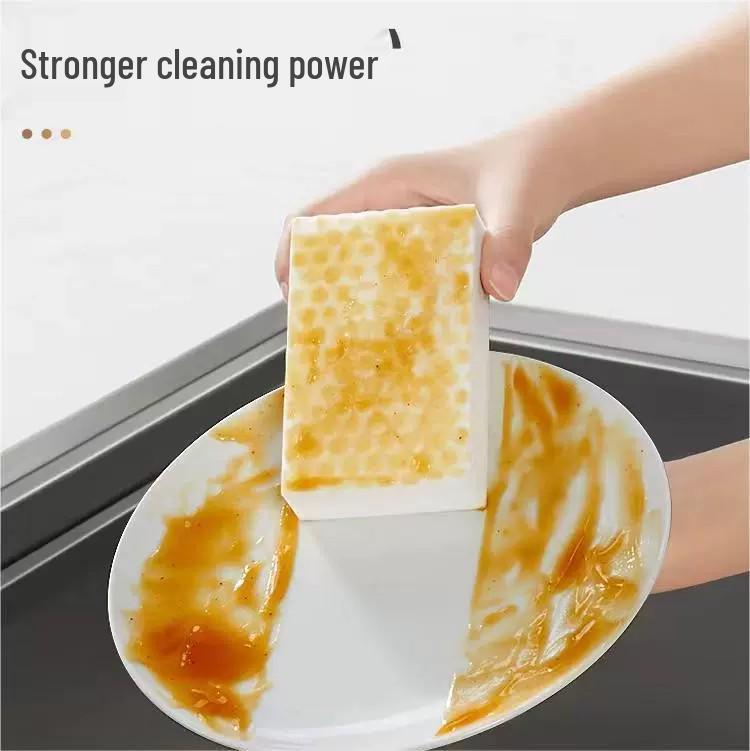 Multi-layer Nano Melamine Cleaning Sponge - Easy Care for Dishwashing