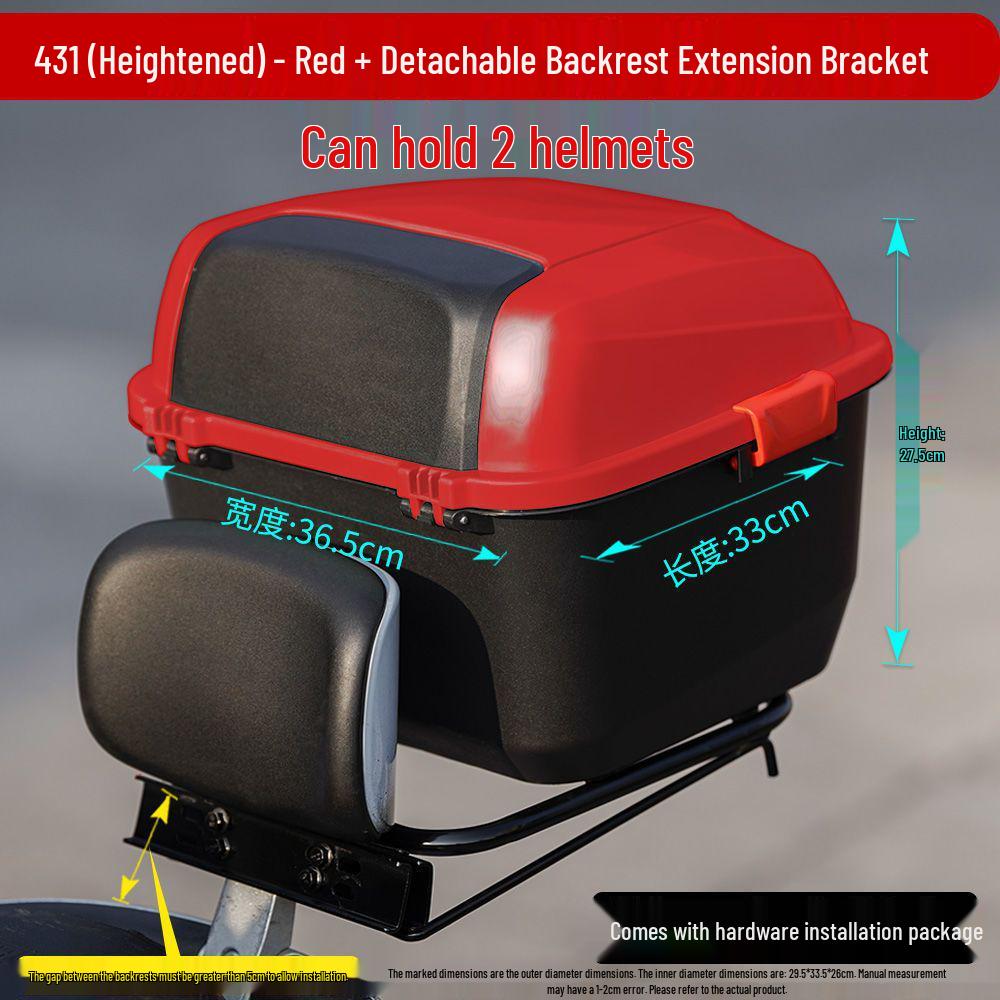 

Universal Electric Vehicle Trunk Storage Box for Small EVs Rear Box Only (Without Bracket)