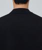MUSINSA STANDARD Minimal Mock Neck Knit [Black]