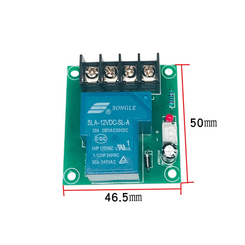 XH-M138 30A High Current Contactor Switch 12V Electric Relay Board DC Power Control Relay Module Normally Closed Contact Relay