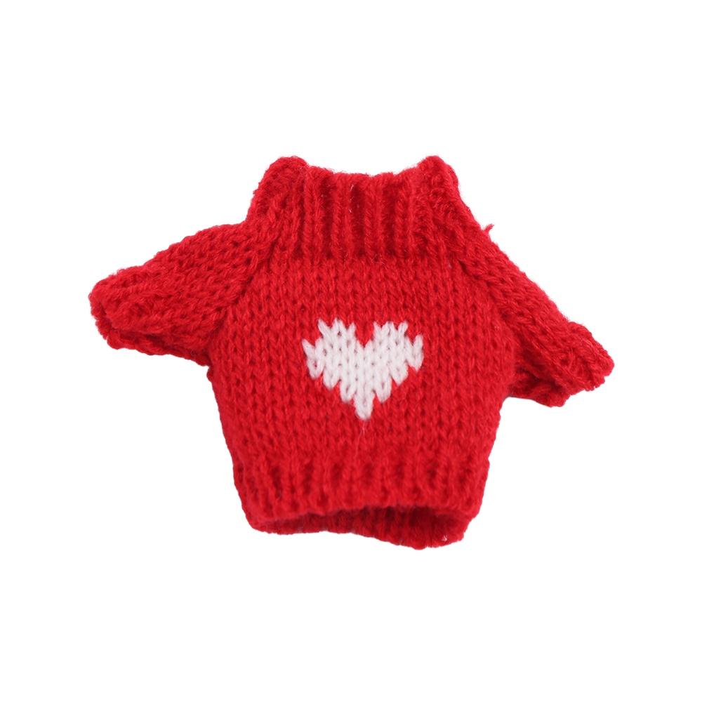Dolls Sweater Accessories for Ob11 16cm 17cm Bjd 10cm Dog Doll Clothes Baby Clothes BJD Doll Accessories Sweater Clothes