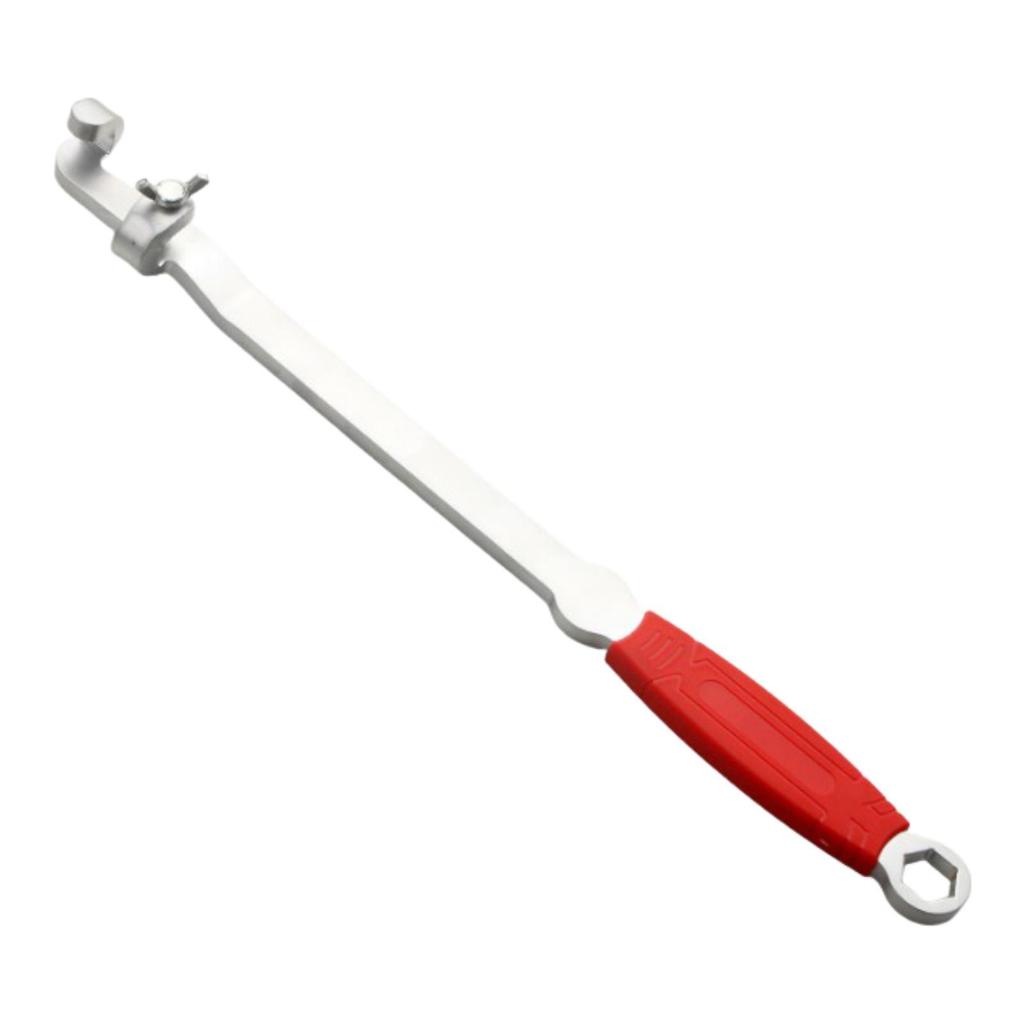 Professional Wrench Extender Tool Carbon Steel 40cm Extension Bar Spanner Adapter for Tighten Bolts and Nuts