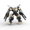 Blocs de construction compatibles Série Militaire MOC Chasseur Armé Robot Mech Puzzle d'assemblage Jouet