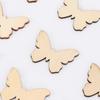 100 Pcs Wooden nament Home Decor Wood Slice Crafts Blank Pieces Sewing Tools Christmas Tree Decorations High Quality Material