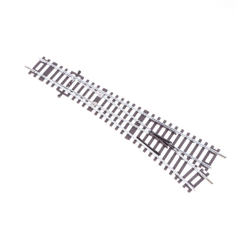 Ho Scale 1/87 Model Train Track Ho Gauge Railroad Track Straight Curved Switch Track For Diorama Sand Table Diy Scenery Layout