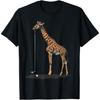 Vintage Giraffe Playing Golf Golfer Golf Lovers T-Shirt