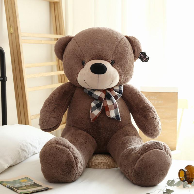 

Bear Plush Teddy Toy Cartoon Stuffed Doll Bedroom Decoration Kids Gift 100cm