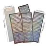 4Sheets/Pack Laser Bling Letter Gift Alphabet Sticker Decorate Photocard Scrapbooking DIY Photo Album Stationery Supplies 2025