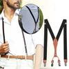 Suspender for Men Gift with Button End Tuxedos Shirts Jeans T Shorts