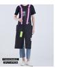 Korean Style Nylon Sleeveless Work Apron for Coffee Shop & Barbers