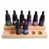 Essential Oil Display Stand Storage Rack Single/Double Layer Large Capacity Wooden Perfume