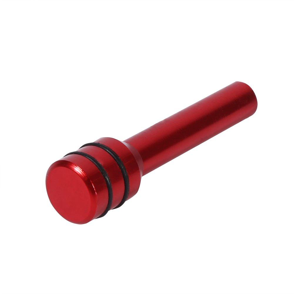 Aluminum Alloy Interior Door Lock Knob Knob Pin Auto 2pcs Qiilu Car Door Lock