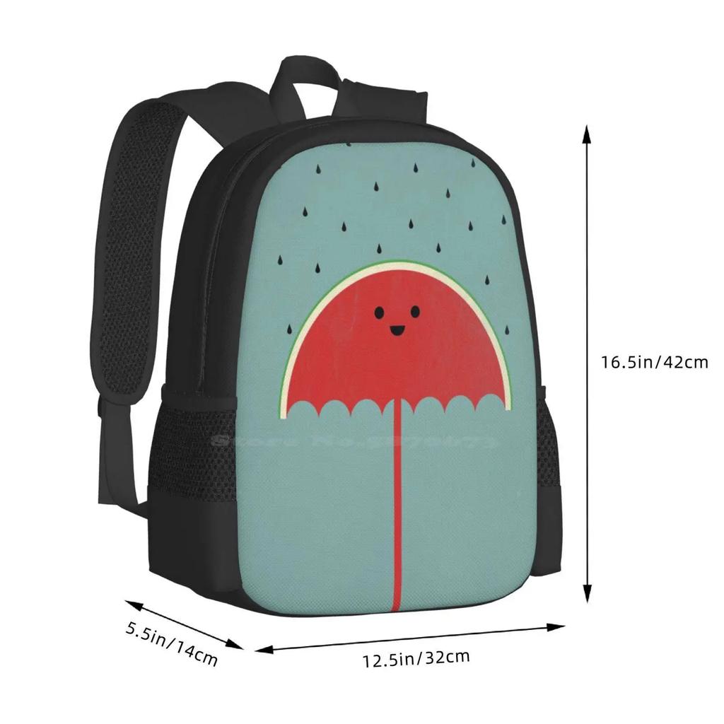 Watermelon Umbrella Hot Sale Schoolbag Backpack Fashion Bags Watermelon Umbrella Cute Filiskun