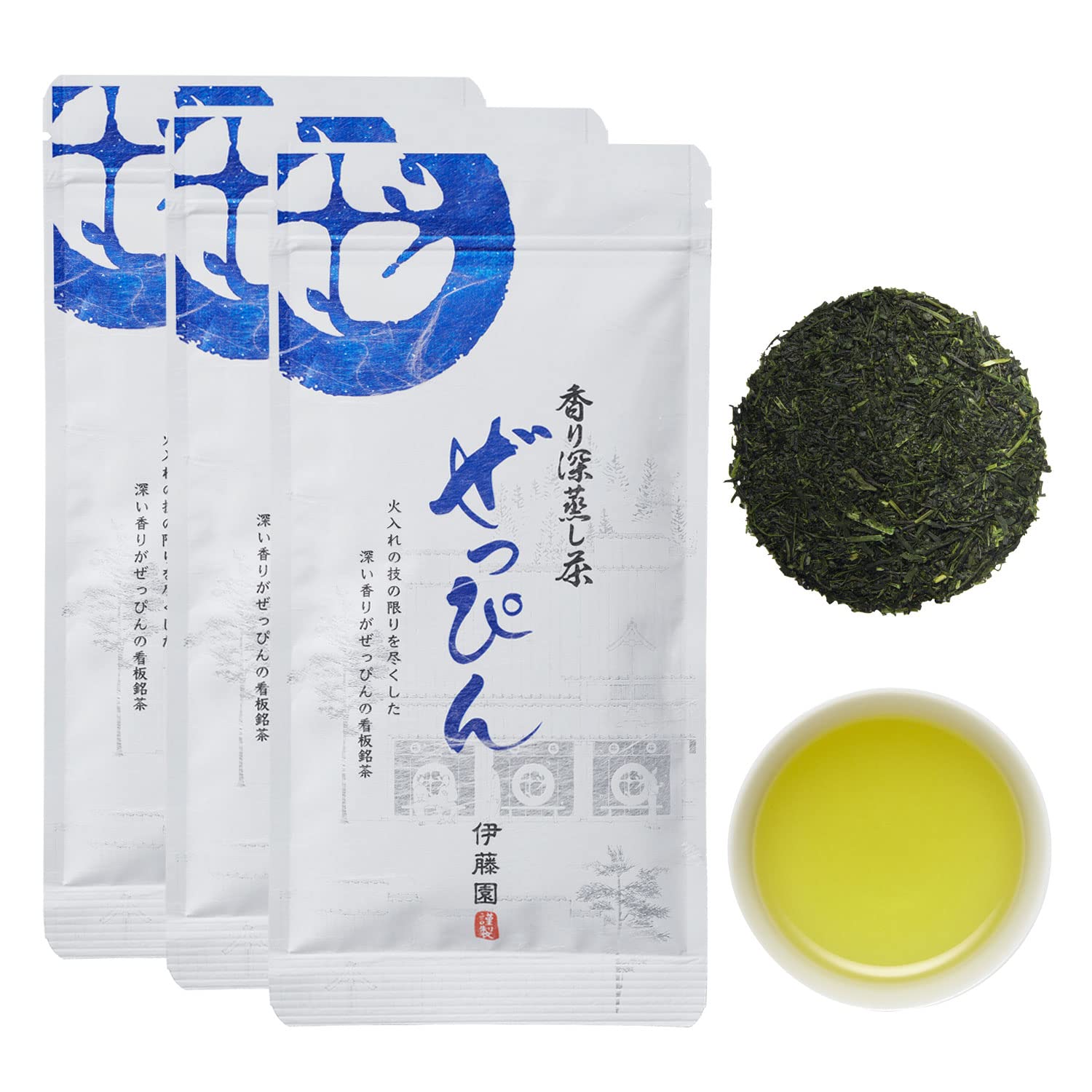 

Itoen specialty Zeppin 80 г x 3 пакета [Официальный магазин] (зеленый чай) (пакет с застежкой-молнией/чайные листья)