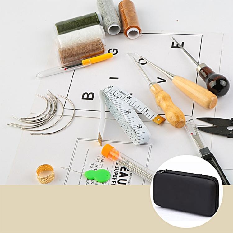 Profession Sewing Kits Portable Sewing Accessories Bag Includes Sewing Needle, Scissor, Sewing Awls Seams Sewing Rippers