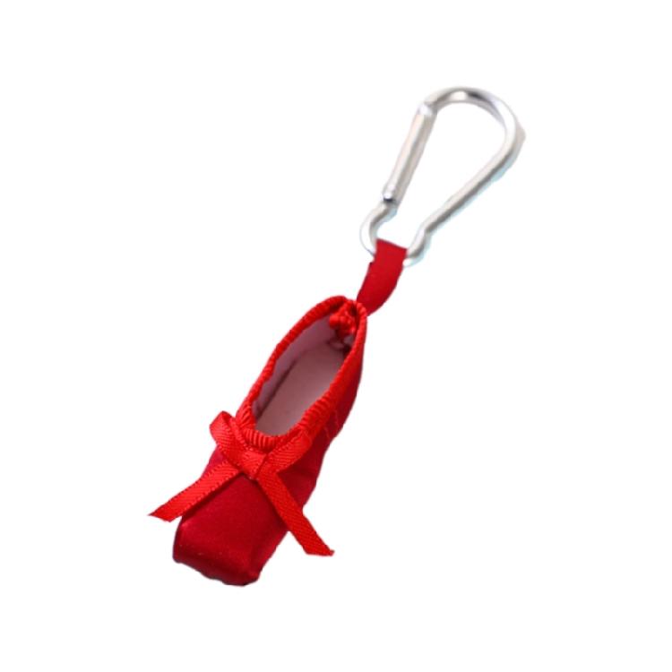 Ballett-Schlüsselanhänger Handgemachtes Ballett-Schuh-Taschenanhänger für Tanzbegeisterte
