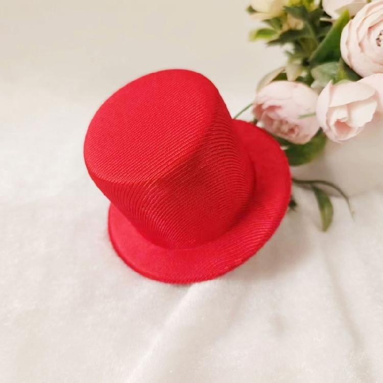 Set of 2 Versatile Miniature Hat For Doll Cosplay Waterproof Surfaces Millinery Top Hat Design