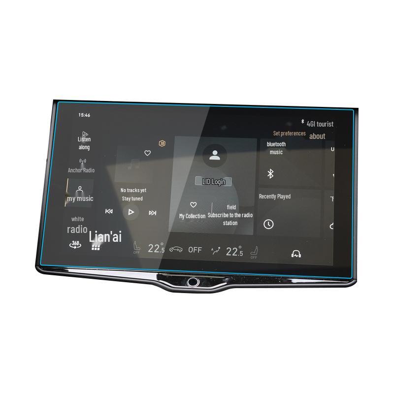 Compatible with 26 Lynk & Co 01 models, the tempered film protects the 06EM-P console, 07EM-P panel, and interior screens.