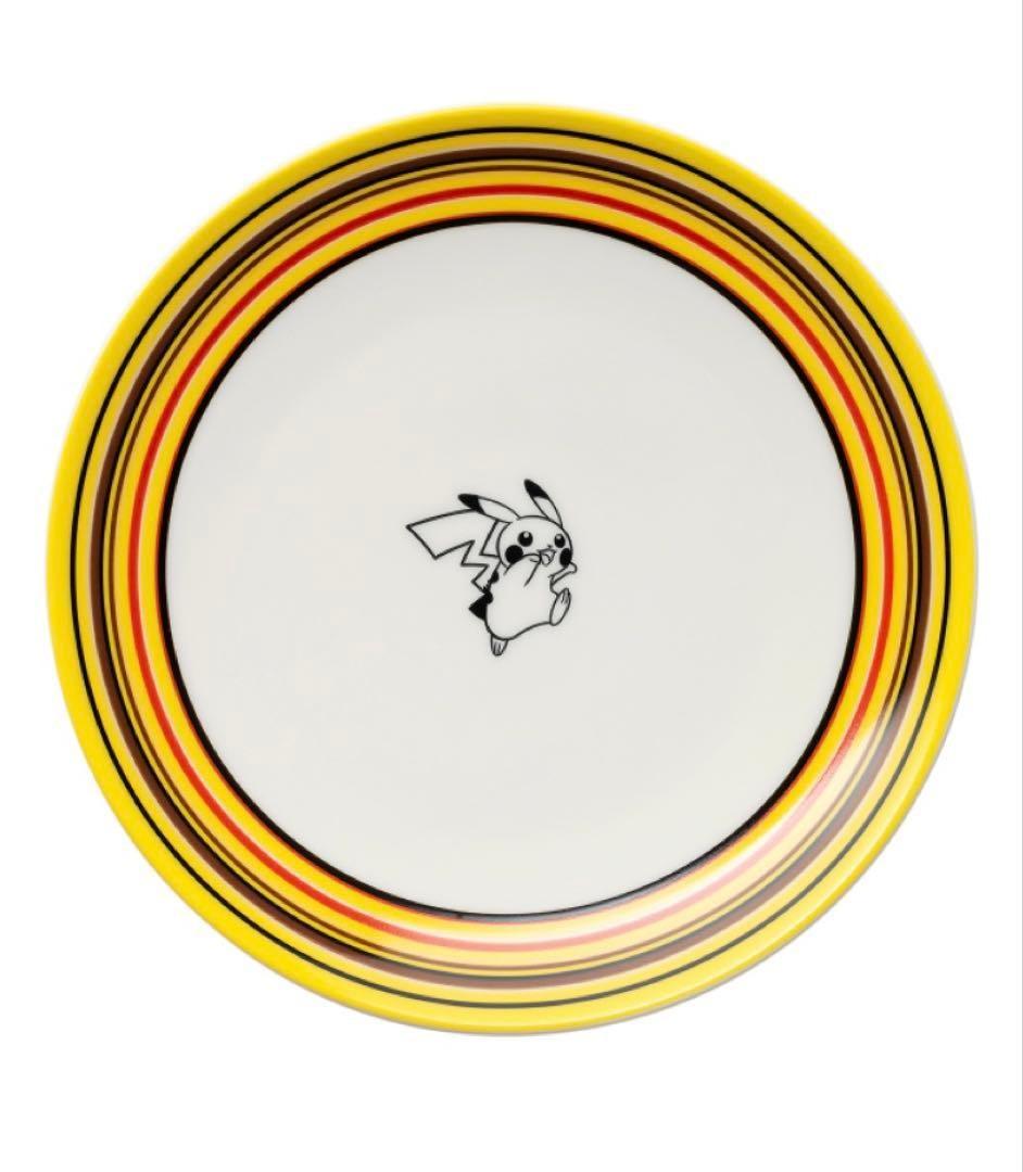 iittala x Pokemon Origo Plate 20cm Pikachu Yellow Porcelain Dish Box Japan