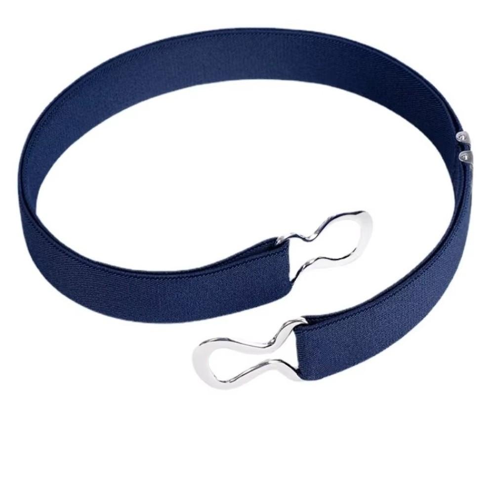 2.5cm Width Waist Belt Adjustable Stretch Belt Fashion Invisible Belt  for Jeans Pants