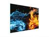 TABLA DE CORTAR DE CRISTAL 30x22 FUEGO