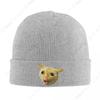 I Go Cat Coughing Meme Hat Autumn Winter Beanie Warm Cap Unisex Skullcap