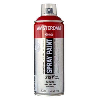 Amsterdam Talens Amsterdam Spray Paint, 400ml, 318 Carmine, T1716-318