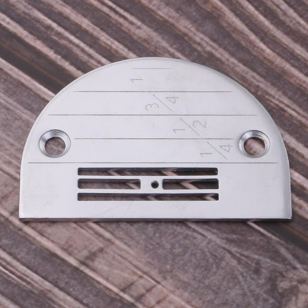 Conjunto de placa de agulha e cão de alimentação EType para máquina de costura industrial de ponto fixo