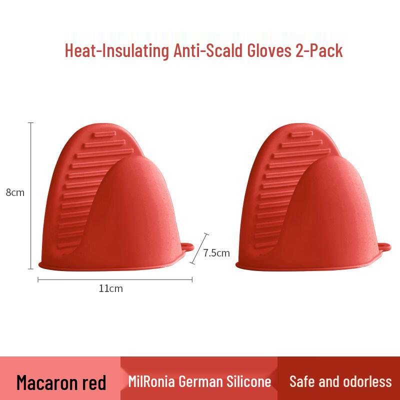 ZISIZ Silicone Heat Resistant Kitchen Gloves