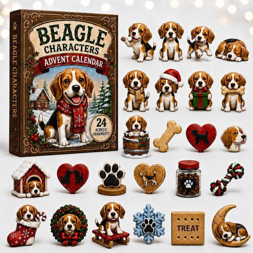 Weihnachts-Adventskalender 2026 – Feiertags-Blindbox-Kalender im Tier-Thema