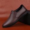 Herrenschuhe aus echtem Leder, lässige Business-Schuhe, leichte Halbschuhe, rutschfeste Fahrschuhe, Wanderschuhe der Luxusmarke, Mokassins