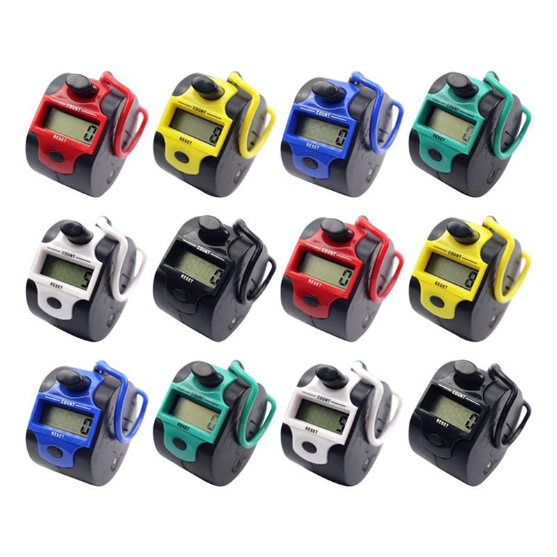 Tally Counter Hand Held Knit Row Clickers 5 Digit Number Handheld Manual Lcd Electronic Sports Counting Tool