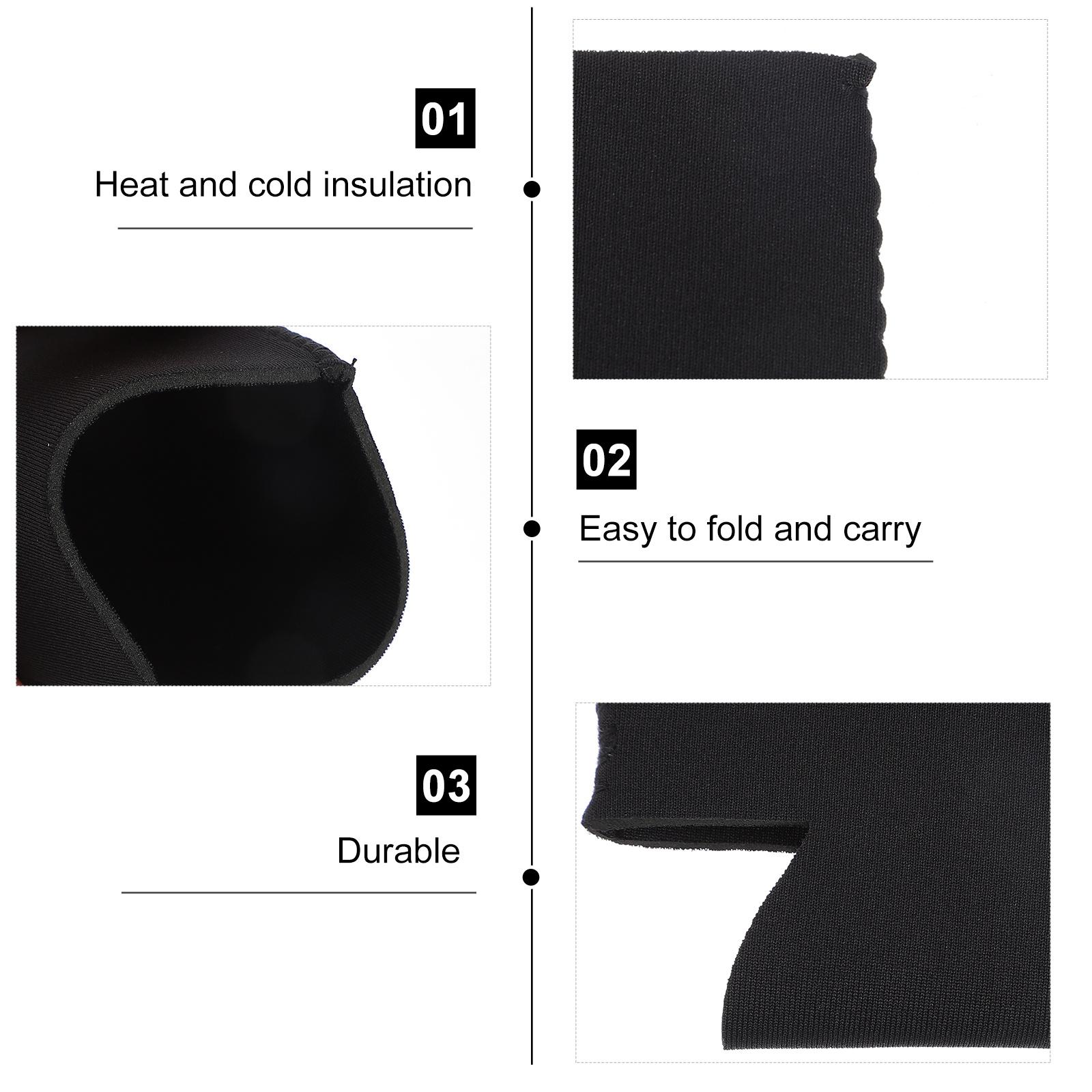 

10Pcs Collapsible Can Coolers Slim Fit Reusable Beverage Sleeves Insulated Ring-Pull Can Covers for Outdoor Camping Picnic other