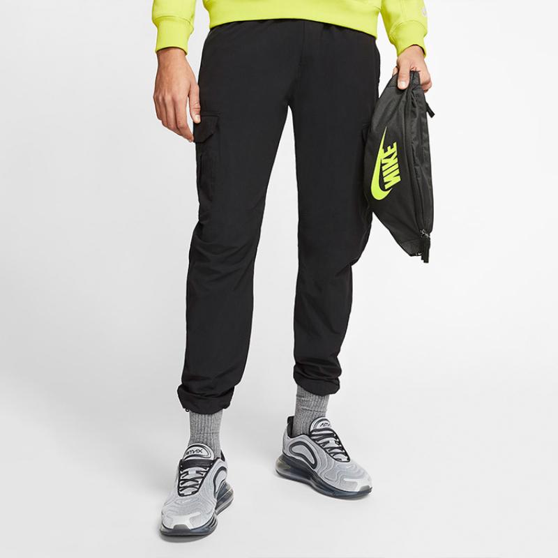 Nike Sportswear Polyester Fanny Pack Regular Unisex Black Casual CZ7938-070