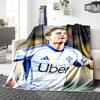 Dynamic Soccer Celebration Blankets Flannel Printed Breathable Warm Throw Blanket for Home Office Bedspreads 0708a47