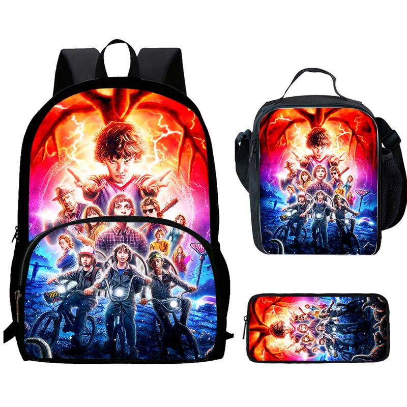 Monster Story Schoolbag High Definition Multi-Function Oxford Lightweight Backpack